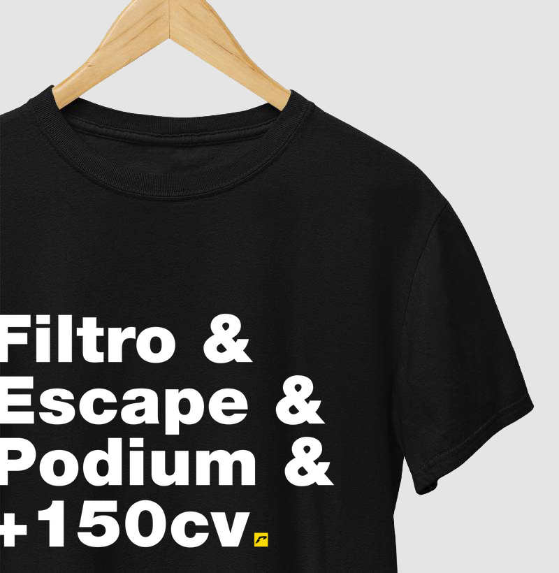 Filtro + Escape + Podium = 150cv