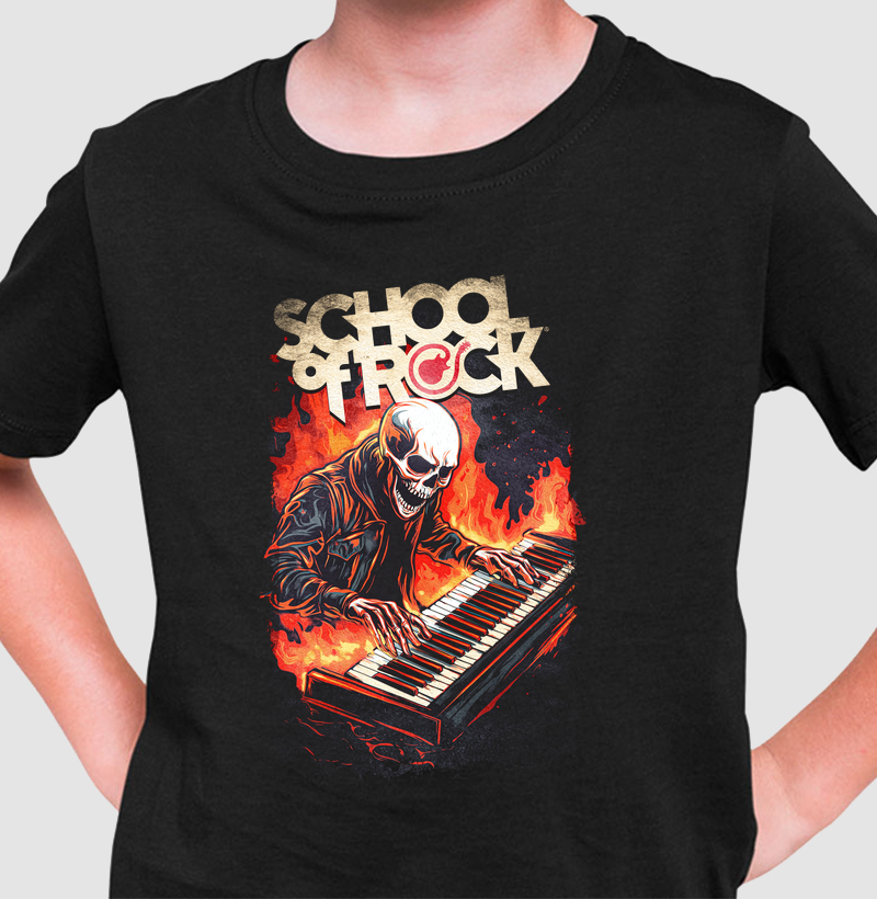 Skulls Of Rock Keyboard - Mini