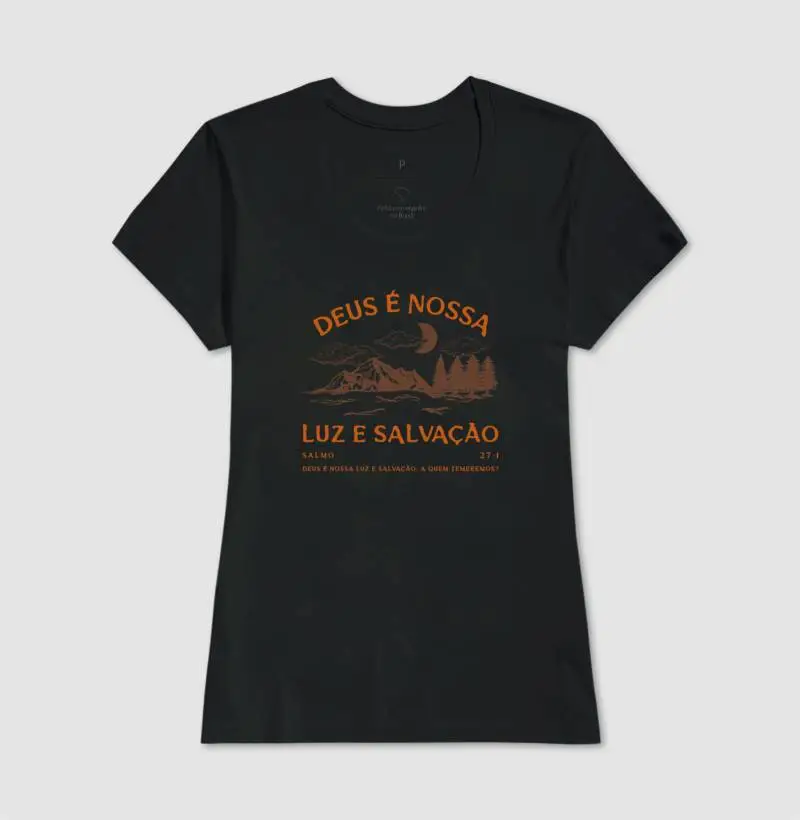 Camiseta Deus Luz e Salvação