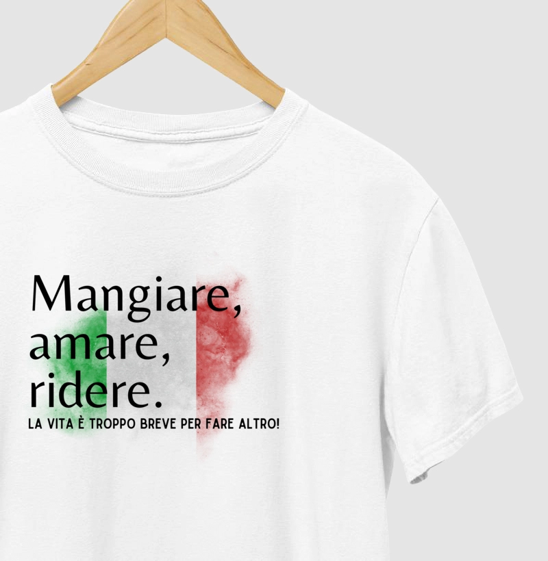 Mangiare, amare, ridere.