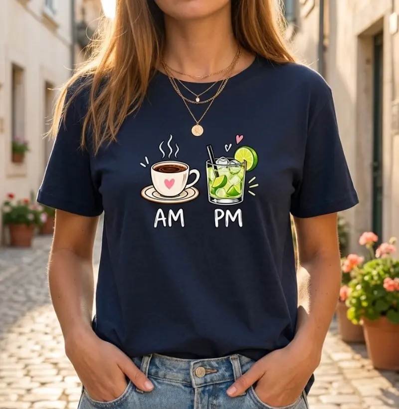 AM PM: Expresso e Caipirinha