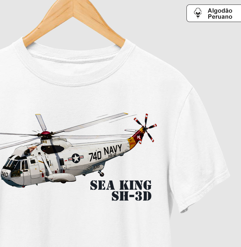SEA KING SH-3D - USN | Algodão Peruano