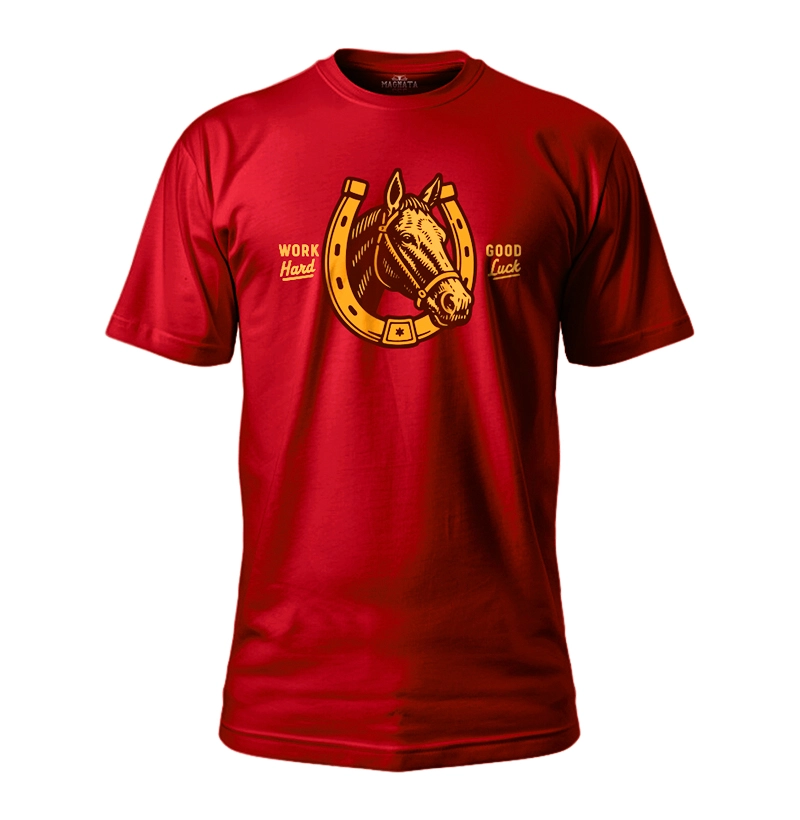 Camiseta Country Work Hard Good Luck Magnata 556