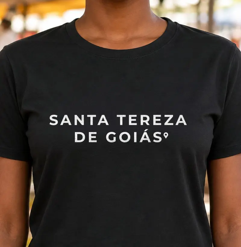 Santa Tereza de Goiás | Pin GO - Camiseta