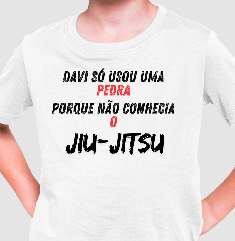 Davi só usou uma pedra porque não conhecia o Jiu Jitsu 