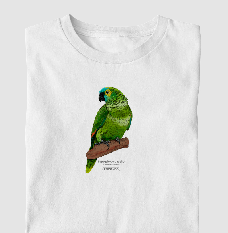Aves do Brasil - Papagaio-verdadeiro - Infantil