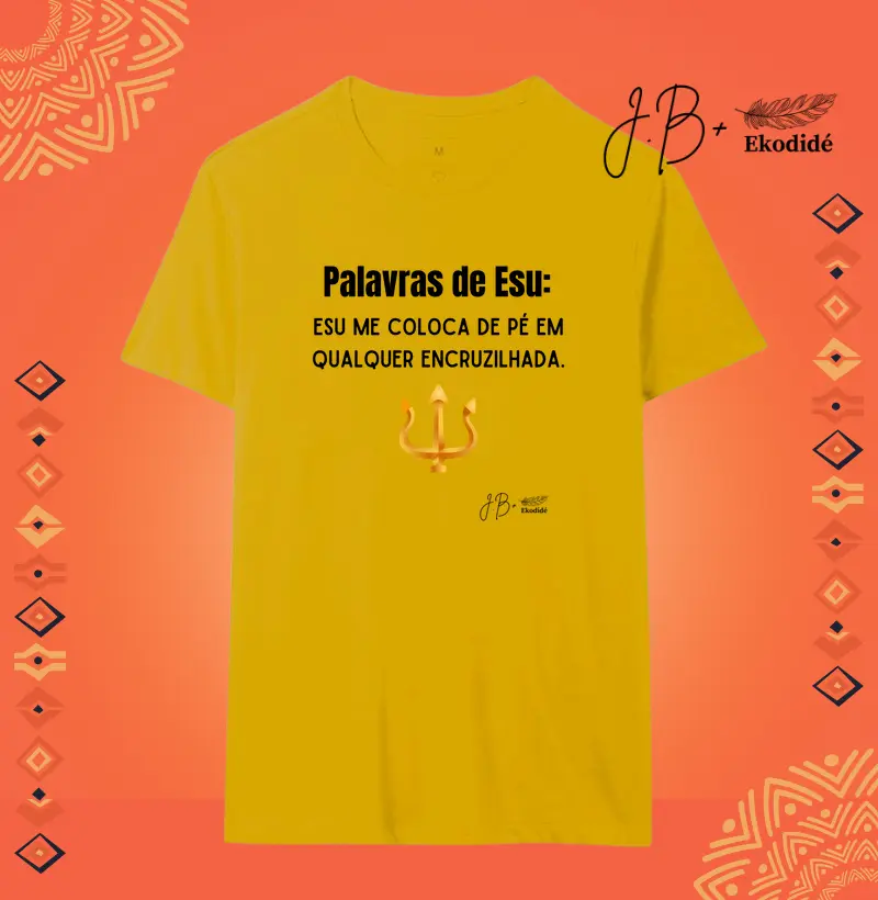 Palavras de Esu: Esu me coloca de pé em qualquer encruzilhada.