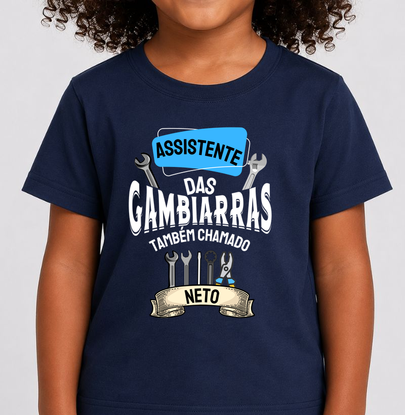 Camiseta Assistente da Gambiarra - Neto