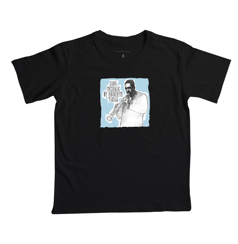 John Coltrane, My Favourite Things - Arte - Camiseta Infantil