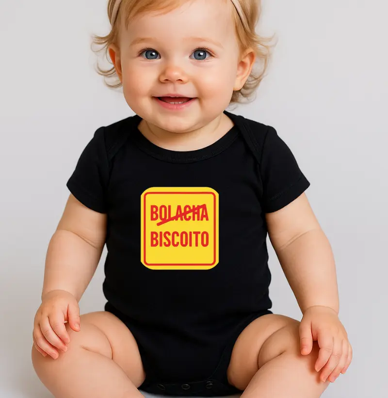 Bolacha Biscoito II Body Infantil