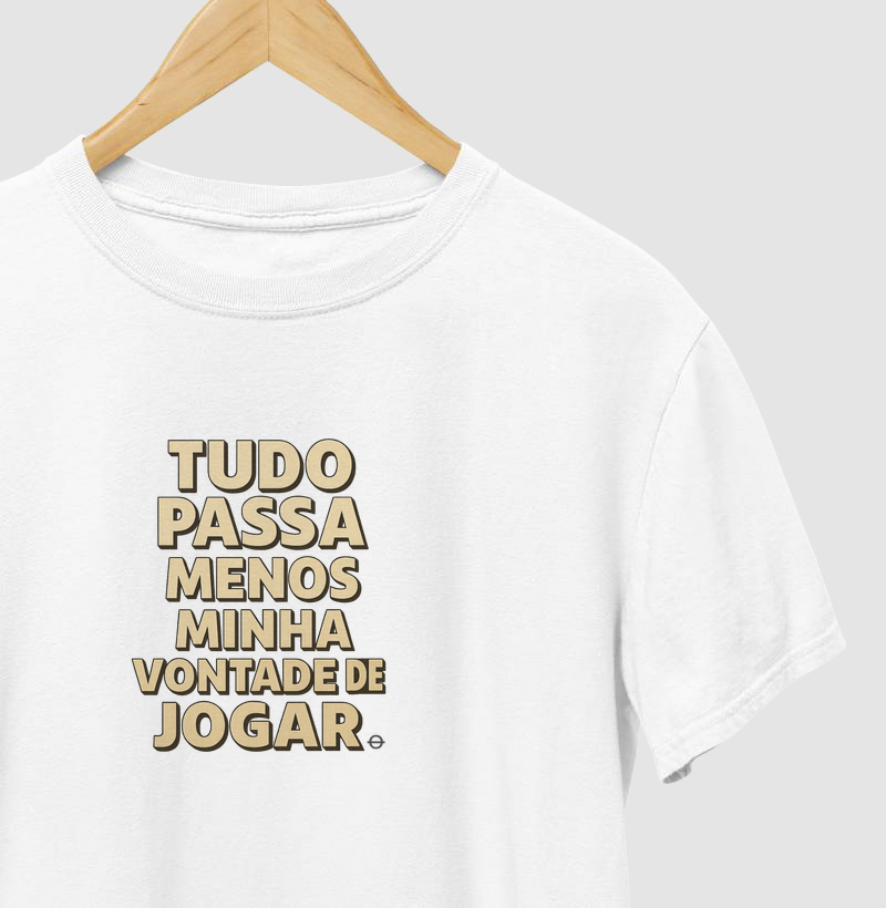 tudo passa menos minha vontade de jogar