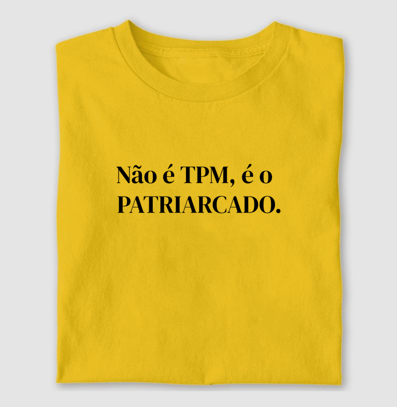 Coleção Não é a TMP... Patriarcado