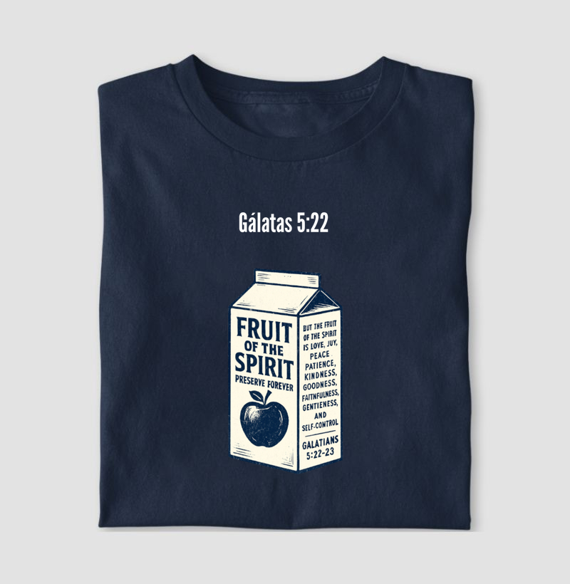 Camiseta "Gálatas 5:22"