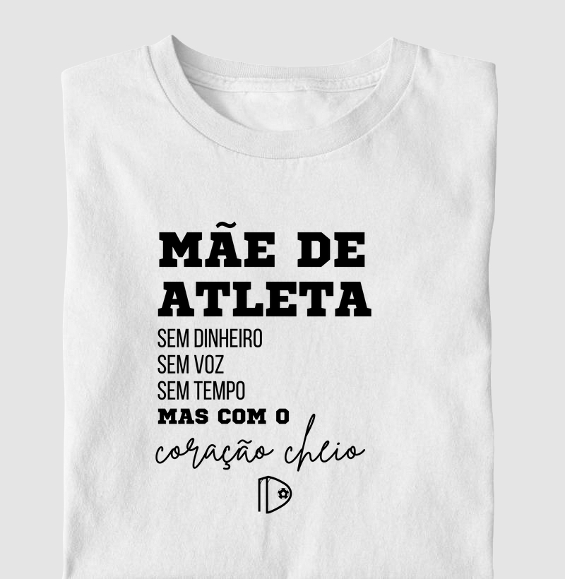 Mãe de Atleta coração cheio