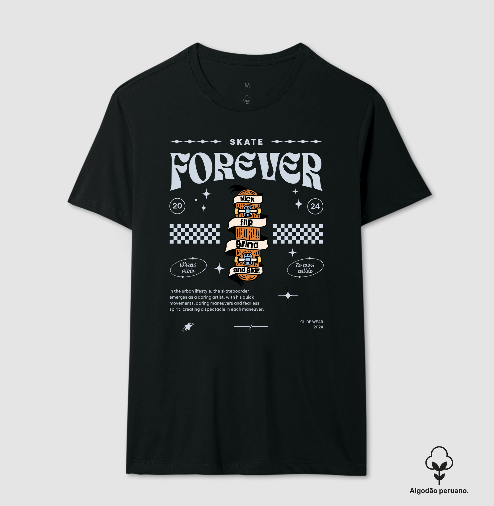Camiseta Glidewear Skate Forever
