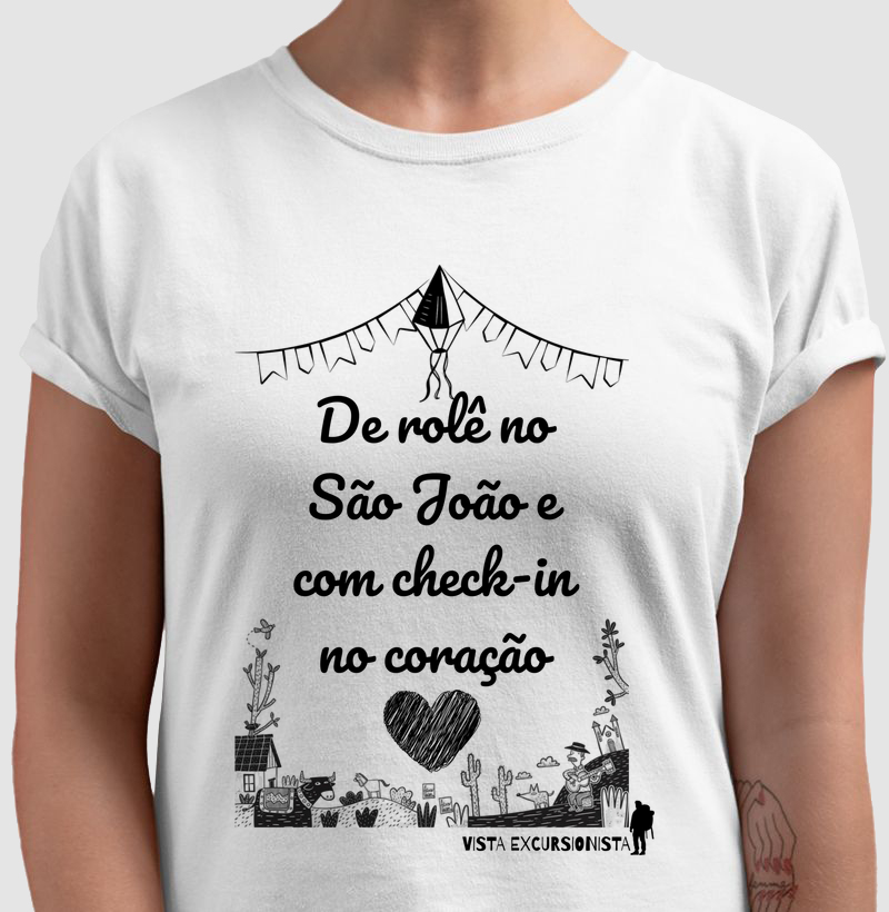 De rolê no São João e com check-in no coração
