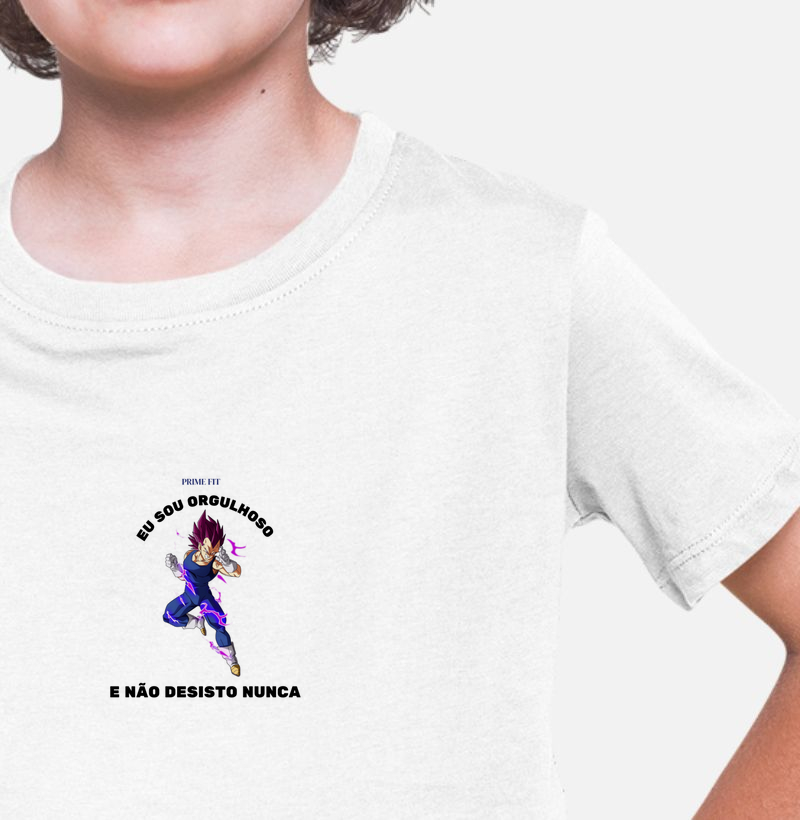 Camiseta Infantil Branca