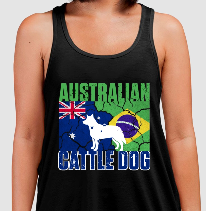 Australian Cattle Dog Bandeira