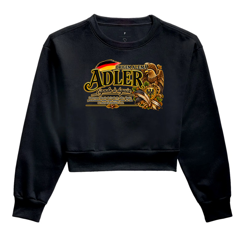Adler  - Cropped Moletom