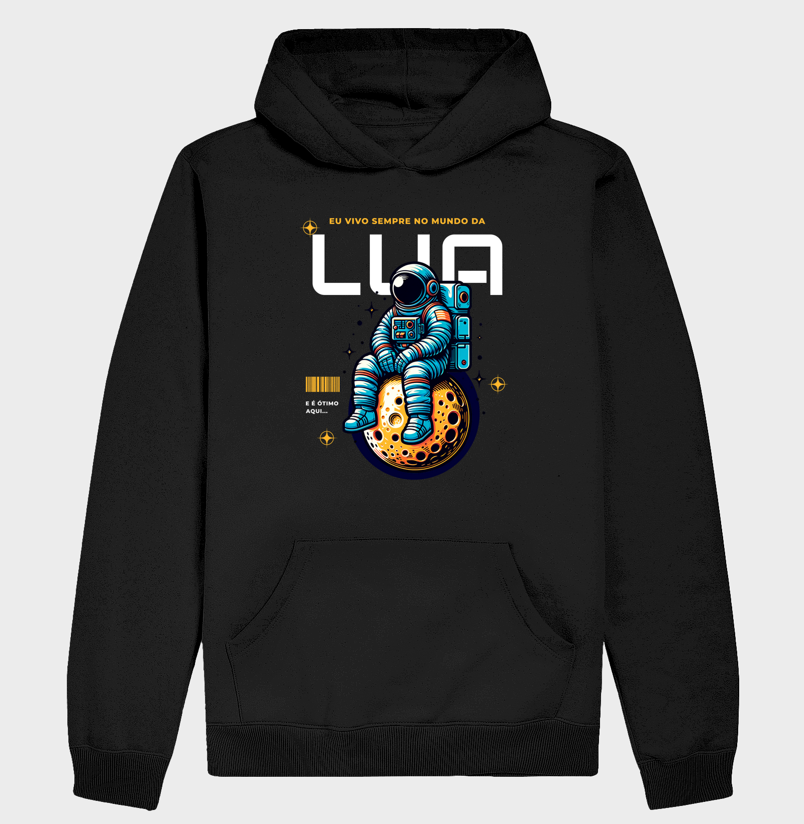 No Mundo da Lua - Hoodie Moletom