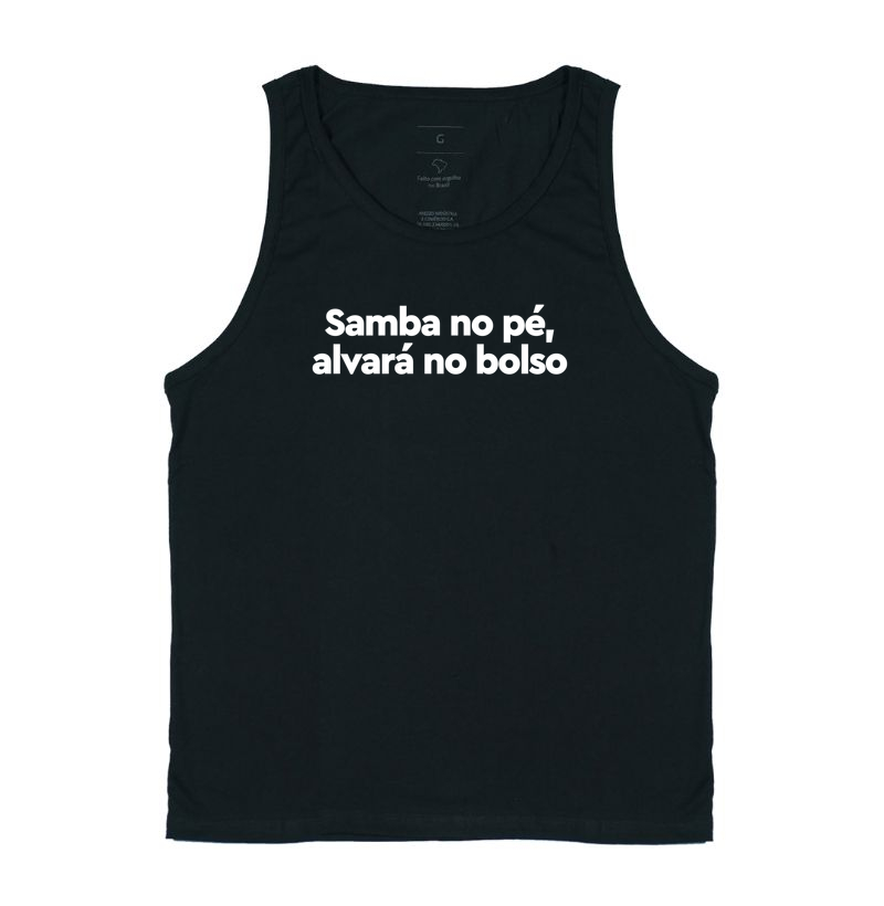 Samba no pé, alvará no bolso