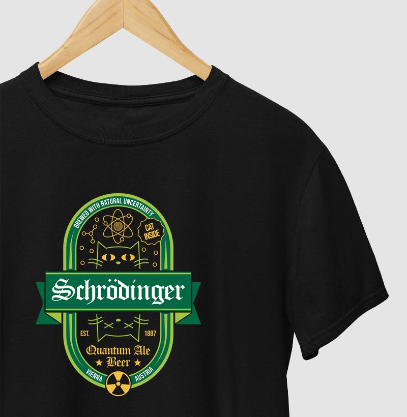 Camiseta Schrodinger Quantum Ale Beer