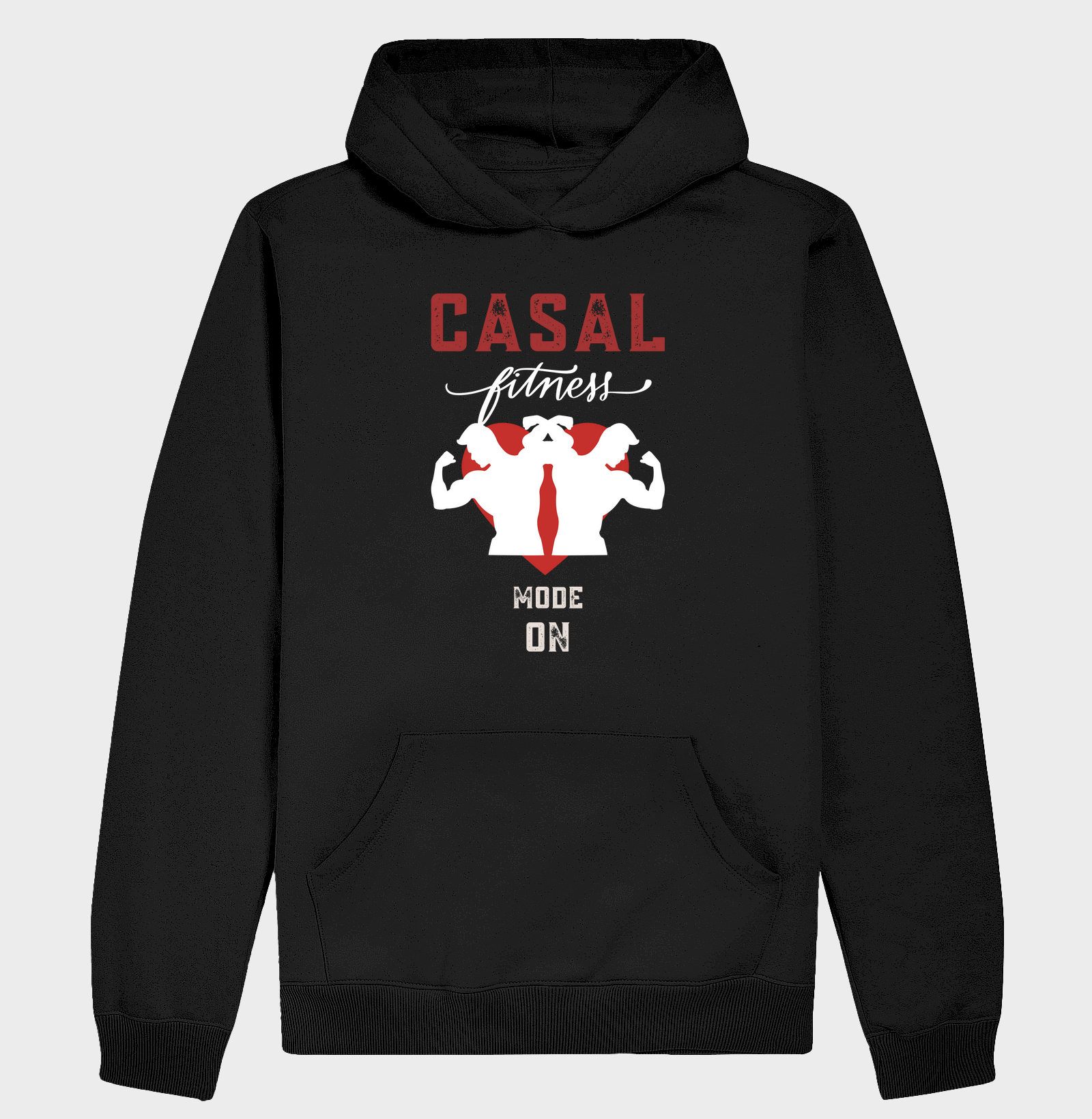 Casal fitness mode on