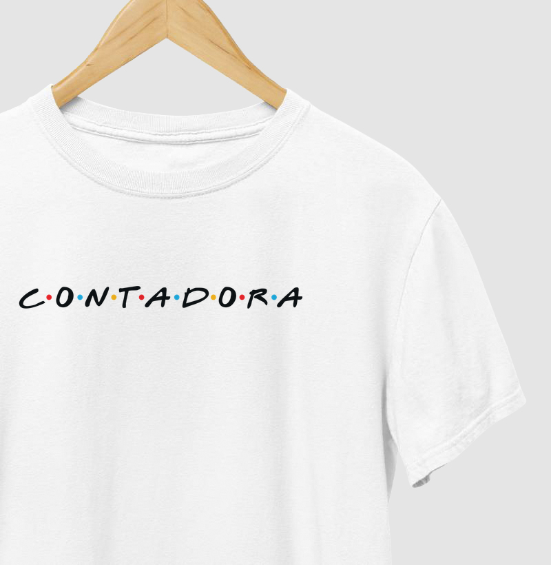 Camiseta Contadora Friends