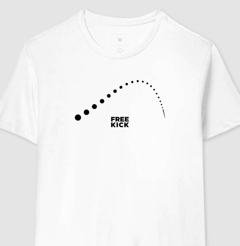 CAMISETA FREE KICK TRAJETÓRIA