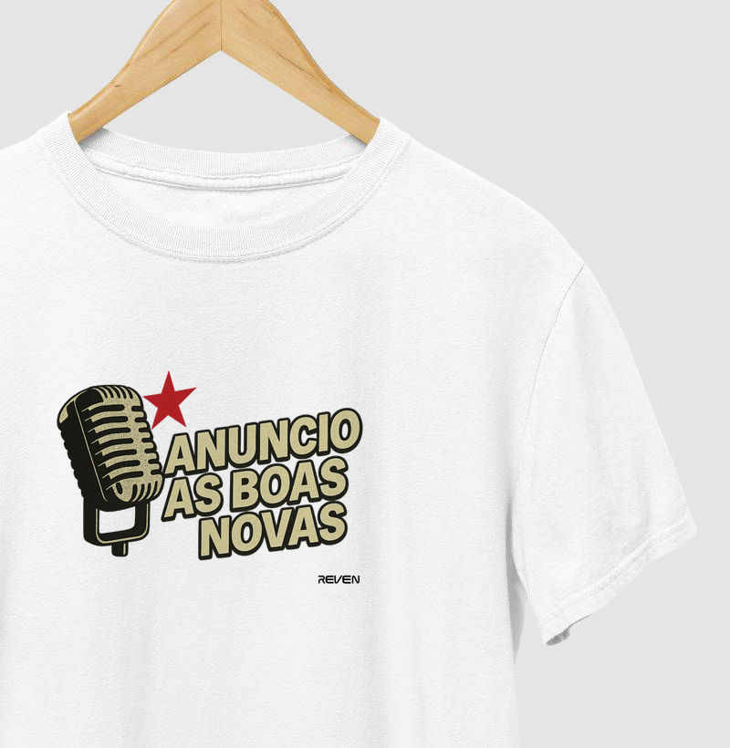 Camiseta Anuncio Boas Novas