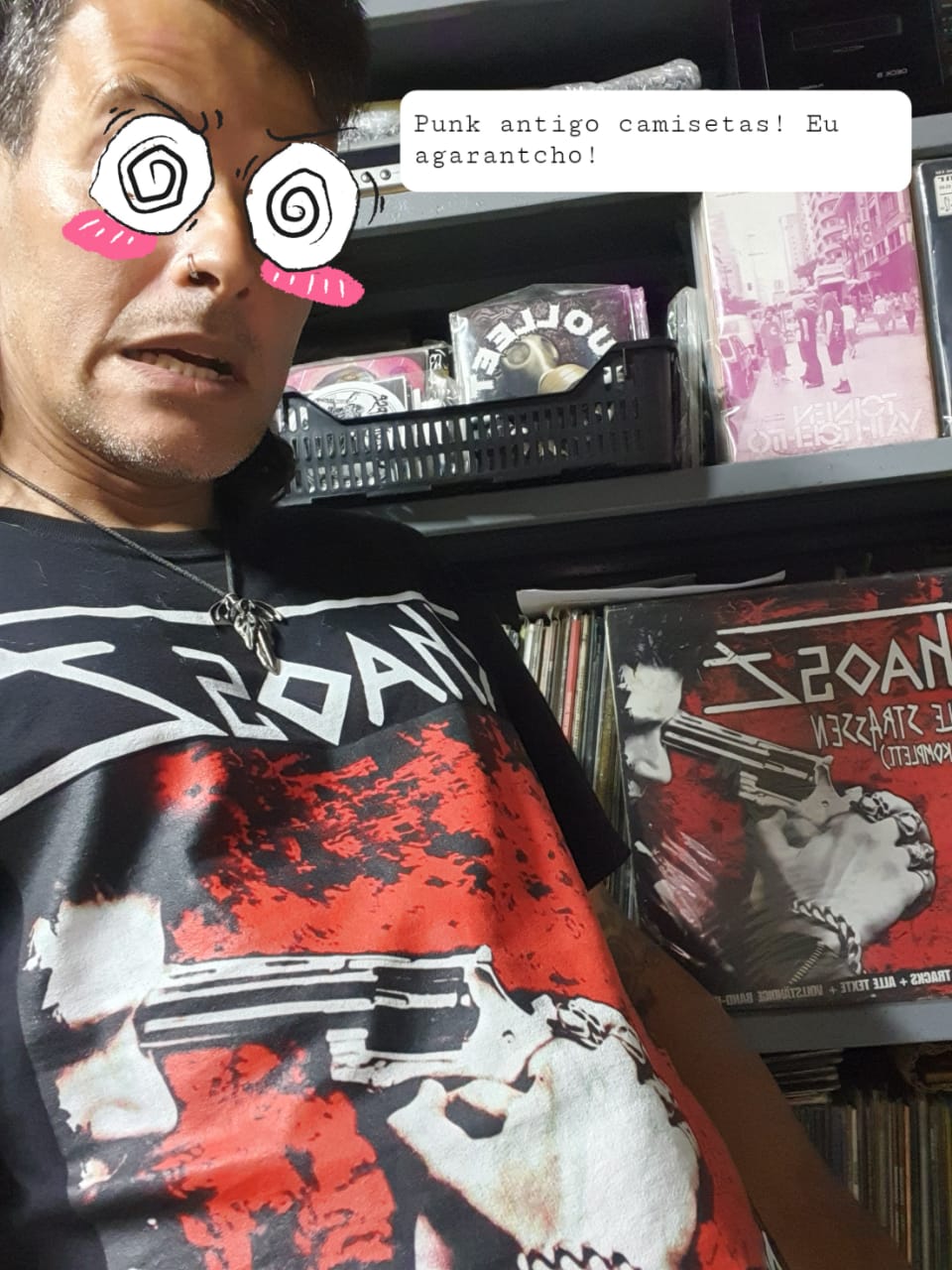 PUNK ANTIGO Camisetas